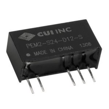 Cui Inc DC to DC Converter, 10.8-13.2V DC to 5V DC, 2VA, 0 Hz PEM2-S12-S15-S